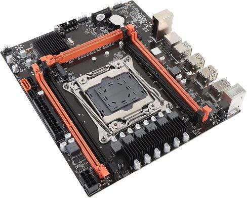 M ATX Motherboard, X99H Motherboard, 128G DDR4, SATA3.0, M.2 Slot, VGA and HD Multimedia, with LGA 2011 3 Support in Saudi Arabia