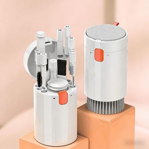 20-in-1 Multi-Function Electronic Cleaning Kit Compact Storage Canister for Computer Phone Screen Keyboard Cleaning in Saudi Arabia
