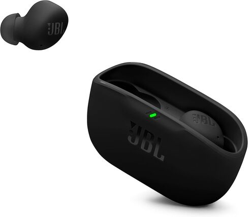 JBL Vibe Buds 2 - سماعات أذن لاسلكية بخاصية إلغاء الضوضاء مع صوت نقي وتقنية محيطة ذكية، 4 ميكروفونات للمكالمات الواضحة، تشغيل يصل إلى 40 ساعة، IP54 مقاومة للغبار والماء (وردي) (متجدد) in Kuwait