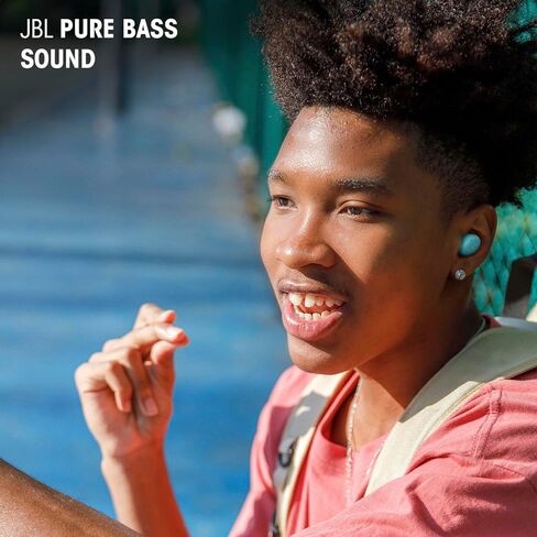JBL Vibe Buds 2 - سماعات أذن لاسلكية بخاصية إلغاء الضوضاء مع صوت نقي وتقنية محيطة ذكية، 4 ميكروفونات للمكالمات الواضحة، تشغيل يصل إلى 40 ساعة، IP54 مقاومة للغبار والماء (وردي) (متجدد) in Kuwait