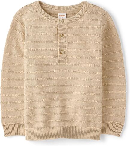 Gymboree Baby-Boys and Toddler Long Sleeve Linen Henley Shirt in Saudi Arabia