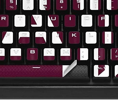 Skinit Decal Skin Compatible with K95 RGB Platinum Mechanical Gaming Keyboard - Officially Licensed Texas A&M University Design in Saudi Arabia