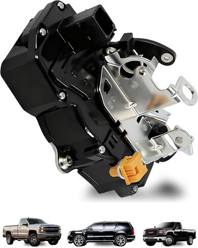 مجموعة مشغل قفل الباب المكونة من 4 قطع متوافقة مع تاهو سوبربان يوكون إسكاليد 2007-2014 وسيلفرادو سييرا 2007-2009، يستبدل 931-303 931-304 931-108 931-109، أمامي وخلفي، يسار ويمين in Kuwait