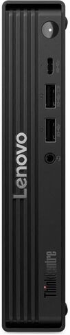 كمبيوتر مكتبي Lenovo ThinkCentre M70q Gen 6 13A40027US - Intel Core Ultra 5 225T - 32 جيجابايت - 512 جيجابايت SSD - صغير - أسود in Kuwait