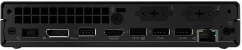 كمبيوتر مكتبي Lenovo ThinkCentre M70q Gen 6 13A40027US - Intel Core Ultra 5 225T - 32 جيجابايت - 512 جيجابايت SSD - صغير - أسود in Kuwait