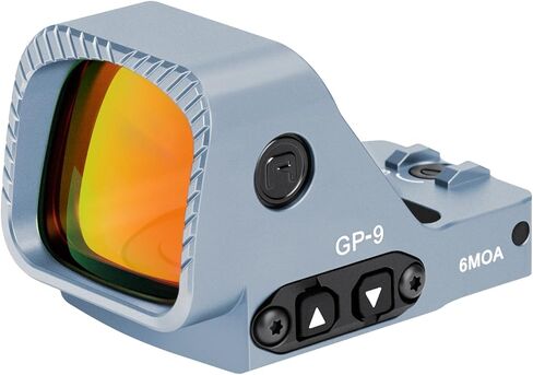 6 مشاهد نقطية حمراء / خضراء كبيرة من MOA - GOWUTAR GP-9 RMR Footprint Red Dot Optic - Motion Awake - 7075 ألومنيوم IPX7 مشاهد منعكسة مفتوحة مقاومة للماء in Kuwait