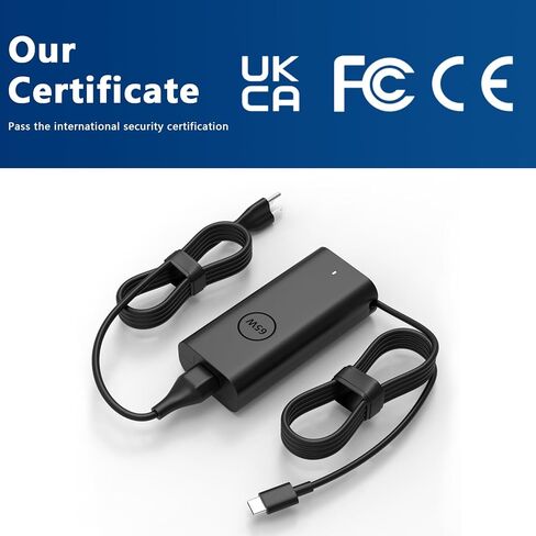 شاحن كمبيوتر محمول USB C بقدرة 65 وات متوافق مع كمبيوتر LG Gram Pro 17 2025 AI، متوافق مع LG Gram Pro 17/2in1 16 بوصة 17Z90TR 17Z90TL 16T90TP 16Z90TS 16Z90TR Copilot+ شاحن الكمبيوتر المحمول للأعمال AI in Kuwait