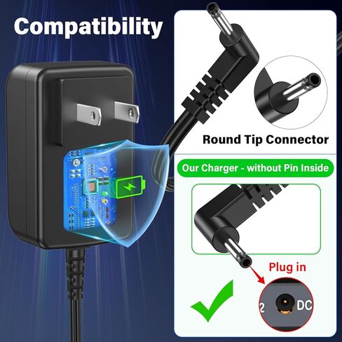 12V 3A Tablet Laptop Compatible with Jumper EZbook, Power Cord AC Adapter Fit for Jumper EZbook X3 X4 S4 S5 2 3 3S 3l Pro EZpad 6 Pro 3 Plus A5, for Chuwi HeroBook Ubook AeroBook LapBook for Trekstor in Saudi Arabia
