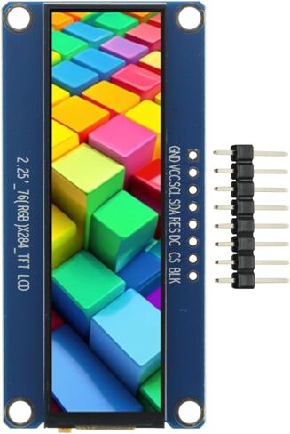 2.25 inch TFT LCD Display Screen LCD Screen 76x284 Long Strip Screen ST7789 Driver Serial Port Screen Color Screen SPI Interface in Saudi Arabia