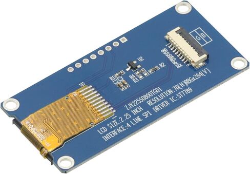 2.25 inch TFT LCD Display Screen LCD Screen 76x284 Long Strip Screen ST7789 Driver Serial Port Screen Color Screen SPI Interface in Saudi Arabia