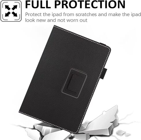 11 12 Inch Android Tablet Case,Slim Folding Stand Cover for 10.9" 11" 11.5" 12" and All 11"-12" Touchscreen Tablet Case with Stylus Pen Holder,Back in Saudi Arabia