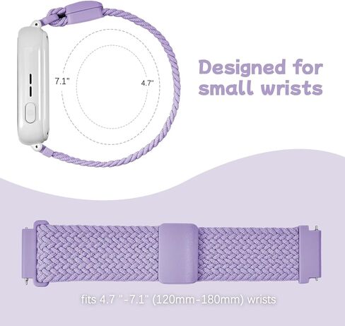 20mm Magnetic Braided Compatible with Gizmo Watch Band Adventrue 3 3 2 1/Gabb 3e 3 2 1/SyncUP Kids Watch 2 1/Cosmo JrTrack 5, 3 Pack Stretchy Nylon Strap for Small Wrist Girls Boys in Saudi Arabia