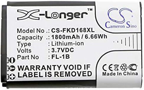 XSP Replacement Battery for EK-268G, EK-168G, EK-468G PN FL-1B in Saudi Arabia