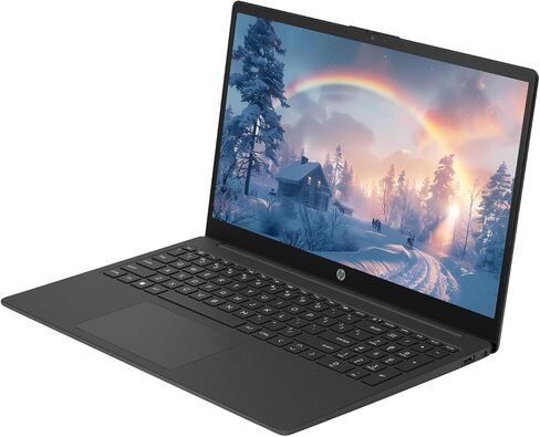HP Touch Screen Business Laptop Computer, 15.6" FHD IPS LED Touchscreen Laptop, AMD Ryzen 7 5825U, Windows 11 Home 40GB RAM 2TB SSD, Camera Privacy Shutter, SageNova Earphones, Black in Saudi Arabia