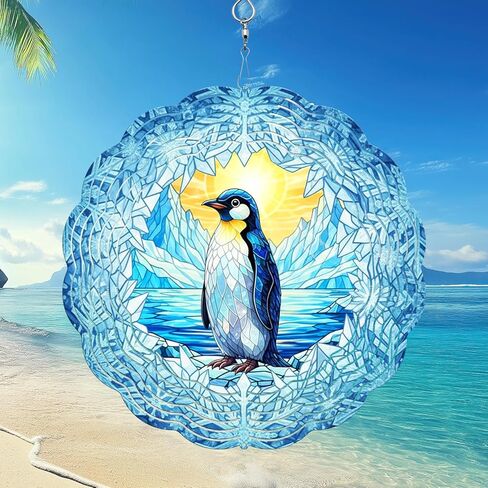 Hummingbird Wind Spinner, 3D Hanging Stainless Steel Garden Spinner, Wind Spinner Hanging for Outdoor & Indoor Décor, Unique Gifts for Yard Garden Decoration or Patio Décor (Hummingbird) in Saudi Arabia