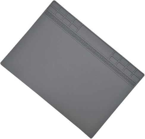 Static Silicone Repair Mat for Electronics with Heat Resistant Screw Slots Flexible Workstation Pad for Computer and Phone Maintenance in Saudi Arabia
