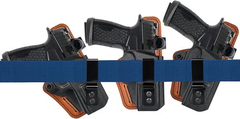 P365 Fuse Holster with Comfort Foam Pad, IWB Kydex and Leather Hybrid Holster for 9mm Sig Sauer P365 Fuse Pistol Inside Waistband Concealed Carry - Red Dot Optic Cut in Saudi Arabia