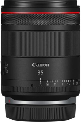 Canon RF 35mm f/1.4 L VCM Lens | Professional L-Series Wide-Angle Prime with Fast f/1.4 Aperture, VCM Autofocus & Advanced Optics | Great for Street & Creative Photography (6710C002) + 64GB Card + Bag in Saudi Arabia