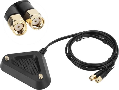 SUNGOOYUE Directional Antenna with Magnetic Base Dock, 1.1m Extension Cable, SMA Interface, 360-Degree Rotation, for Home and Office (Extension Cord Base) in Saudi Arabia