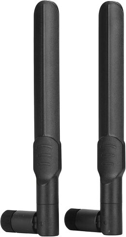 SUNGOOYUE High Performance 8dBi WiFi Antenna, Black ABS, Directional Signal, Dual Band 2.4-5.8GHz, SMA Interface, 90-Degree Rotation, 2-Pack in Saudi Arabia