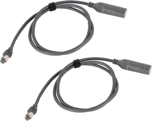كابل محول SUNGOOYUE SPX ذكر إلى RJ45 للقمر الصناعي المستطيل V3 مع جهاز توجيه أطباق Gen 3 لشبكة المكاتب المنزلية (1M+1M) in Saudi Arabia