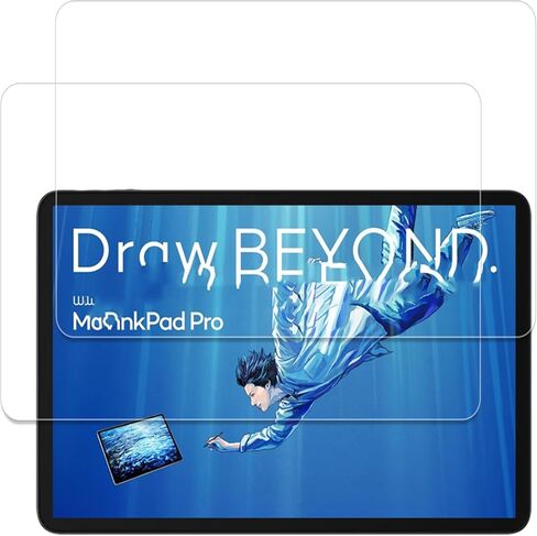 [عبوة من قطعتين] واقي شاشة لجهاز Wacom MovinkPad Pro 14 Tablet من الزجاج المقوى، واقي شاشة لجهاز MovinkPad Pro14 14 بوصة مضاد للخدش وحساس وصلابة 9H in Kuwait
