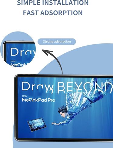 [عبوة من قطعتين] واقي شاشة لجهاز Wacom MovinkPad Pro 14 Tablet من الزجاج المقوى، واقي شاشة لجهاز MovinkPad Pro14 14 بوصة مضاد للخدش وحساس وصلابة 9H in Kuwait