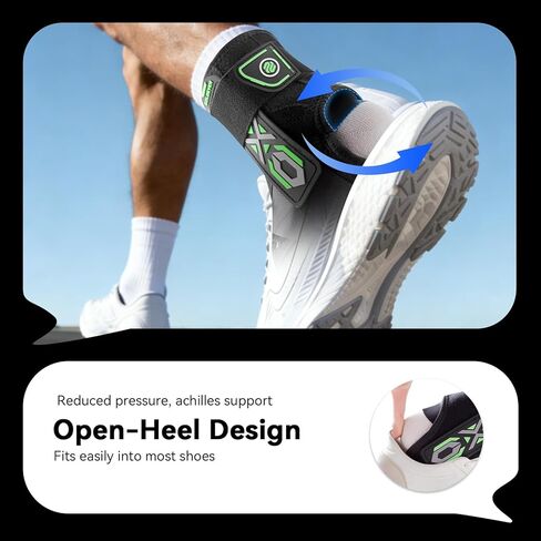 Upgraded Ankle Brace for Sprained Ankle [Stronger Support & Ultra Breathable] Ankle Support with Side Stabilizing Pads, Adjustable Quick Lace Up Ankle Stabilizer for Injury Recovery, Sports, Men&Women in Saudi Arabia