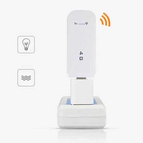 Yoidesu 4G LTE USB Wireless Network Adapter, Travel Mini WiFi Hotspot Support 10 WiFi Users, High Speed Mini Router, Modem Stick for Travel Long Distance in Saudi Arabia