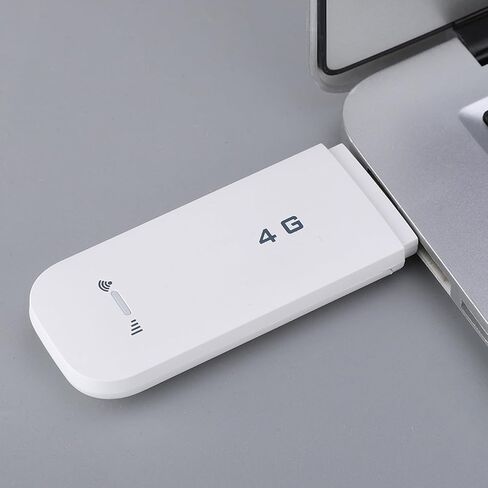 Yoidesu 4G LTE USB Wireless Network Adapter, Travel Mini WiFi Hotspot Support 10 WiFi Users, High Speed Mini Router, Modem Stick for Travel Long Distance in Saudi Arabia