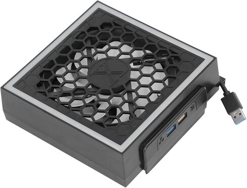 Dpofirs Cooling Fan, USB3.0 USB2.0 Interface LED Cooling Fan for Accessory in Saudi Arabia