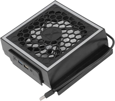 Dpofirs Cooling Fan, USB3.0 USB2.0 Interface LED Cooling Fan for Accessory in Saudi Arabia