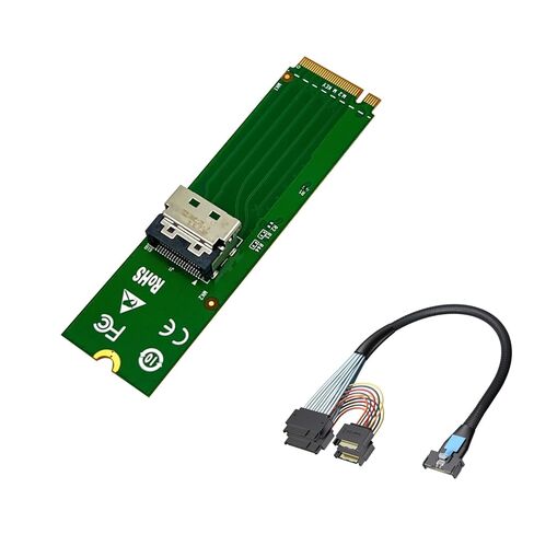 10Gtek MCIO/U.2 Cable + M.2/MCIO Adapter in Saudi Arabia
