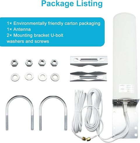 2 PCS of Boobrie 4G 5G LTE Antenna 698-2700MHz in Saudi Arabia
