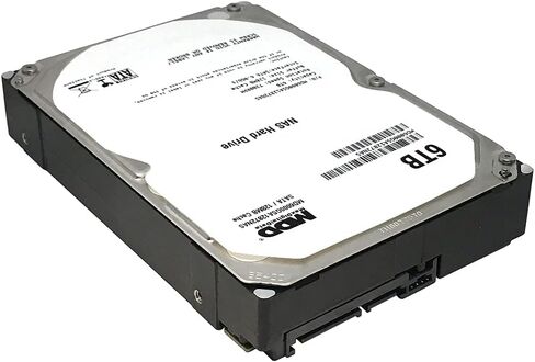 MDD MAXDIGITALDATA MaxDigitalData 6 تيرابايت 7200 دورة في الدقيقة 128 ميجابايت كاش SATA 6.0 جيجابايت/ثانية 3.5 بوصة محرك الأقراص الصلبة الداخلي لتخزين شبكة NAS (MD6000GSA12872NAS) - ضمان لمدة 3 سنوات (متجدد) in Kuwait