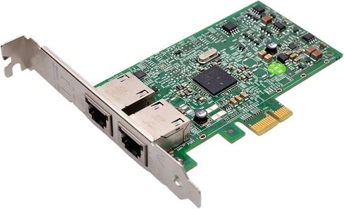 5720 BCM5720 557M9 ثنائي 2 منفذ 1G جيجابت بطاقة إنترنت الشبكة PCI-E X1 557M9 لـ 00FCGN 0FCGN (مع يربك عالي) in Kuwait