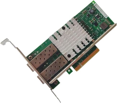 10GB 2 Dual Port X520-DA2 XYT17 942V6 for 10G SFP+ PCI Express x8 82599ES Chip Ethernet Network Card Module(Low Profile Baffle) in Saudi Arabia