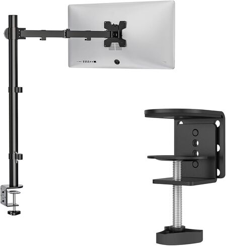 WALI Bundle – 2 Items: Monitor Arm Mount for Desk and C-Clamp Base (M001XL+ C-CLAMP) in Kuwait