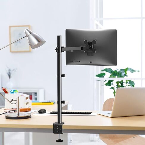 WALI Bundle – 2 Items: Monitor Arm Mount for Desk and C-Clamp Base (M001XL+ C-CLAMP) in Kuwait