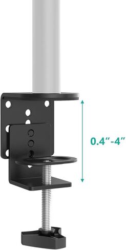 WALI Bundle – 2 Items: Monitor Arm Mount for Desk and C-Clamp Base (M001XL+ C-CLAMP) in Kuwait