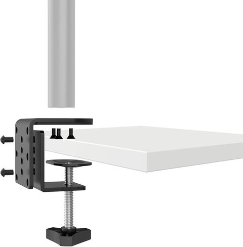 WALI Bundle – 2 Items: Monitor Arm Mount for Desk and C-Clamp Base (M001XL+ C-CLAMP) in Kuwait