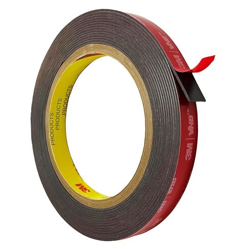 شريط مزدوج الجوانب عالي التحمل، شريط تثبيت 3M 5952 VHB مقاس 1 × 15.5 قدم، شريط لاصق مقاوم للماء ودرجة الحرارة للأماكن الداخلية والخارجية وتقليم السيارات وديكور المنزل in Kuwait