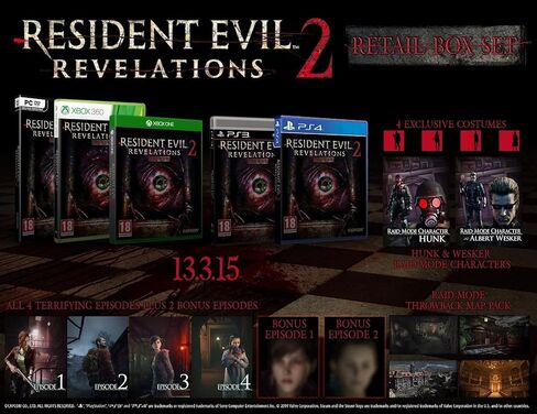 Resident Evil Revelations 2 (Xbox one) in Saudi Arabia