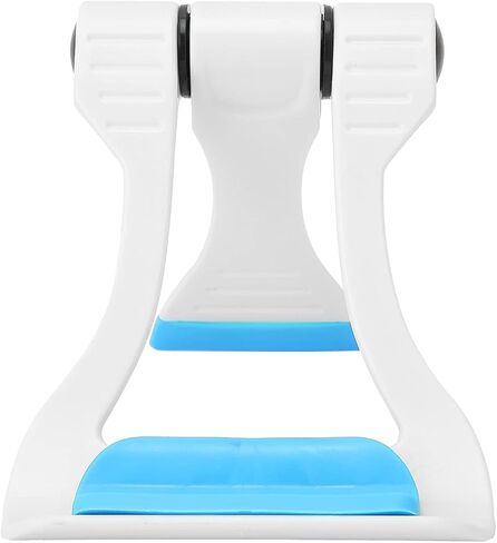 Cyrank Cell Phone Stand, Foldable Tablet Stand 150 Degree Adjustable Angle Desktop Stand Holder Phone Holder for Desk Handsfree Desktop Bracket Phone Stand for Recording Office Desk Accessories(Blue) in Saudi Arabia