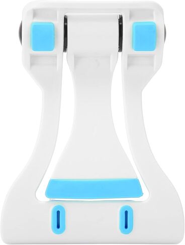 Cyrank Cell Phone Stand, Foldable Tablet Stand 150 Degree Adjustable Angle Desktop Stand Holder Phone Holder for Desk Handsfree Desktop Bracket Phone Stand for Recording Office Desk Accessories(Blue) in Saudi Arabia