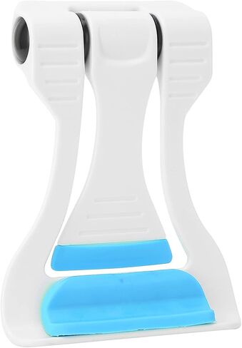 Cyrank Cell Phone Stand, Foldable Tablet Stand 150 Degree Adjustable Angle Desktop Stand Holder Phone Holder for Desk Handsfree Desktop Bracket Phone Stand for Recording Office Desk Accessories(Blue) in Saudi Arabia