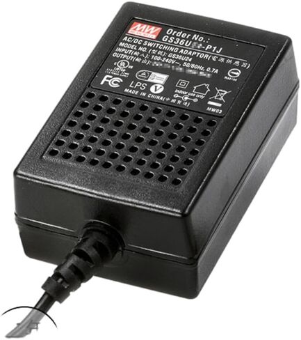 Mean Well GS Series 36W 24V 1.5A Power Supply Adapter, GS36U24-P1J US Gauge Industrial Switching Power Supply Driver Converter Transformer in Saudi Arabia