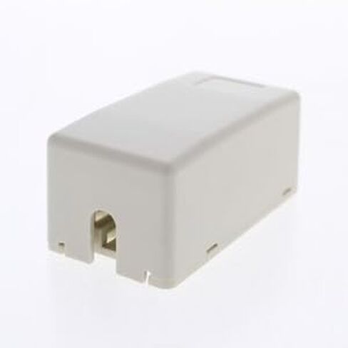 #US Office White 1-Port Data Keystone Housing Suace Mount Box ISB1OWP in Saudi Arabia