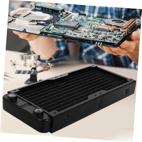 jojofuny Water Cooling Pc Parts CPU Cooler Gpu Radiator Liquid Cooler System Heat Sink for Computer Quiet Efficient in Saudi Arabia