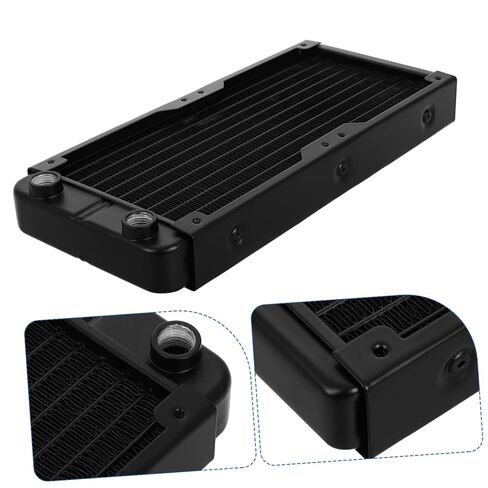 jojofuny Water Cooling Pc Parts CPU Cooler Gpu Radiator Liquid Cooler System Heat Sink for Computer Quiet Efficient in Saudi Arabia